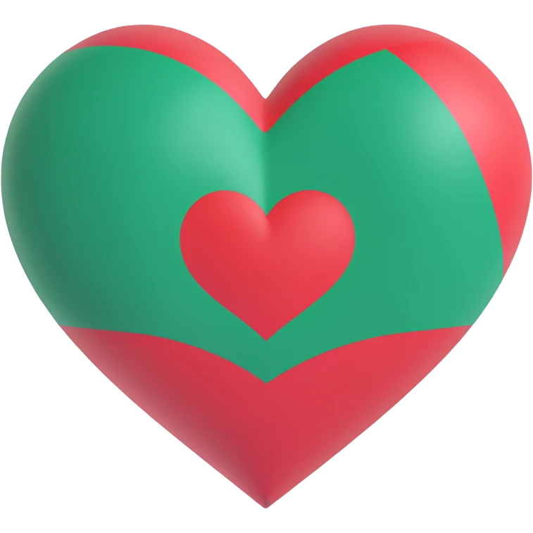 Belarus flag with heart emoji