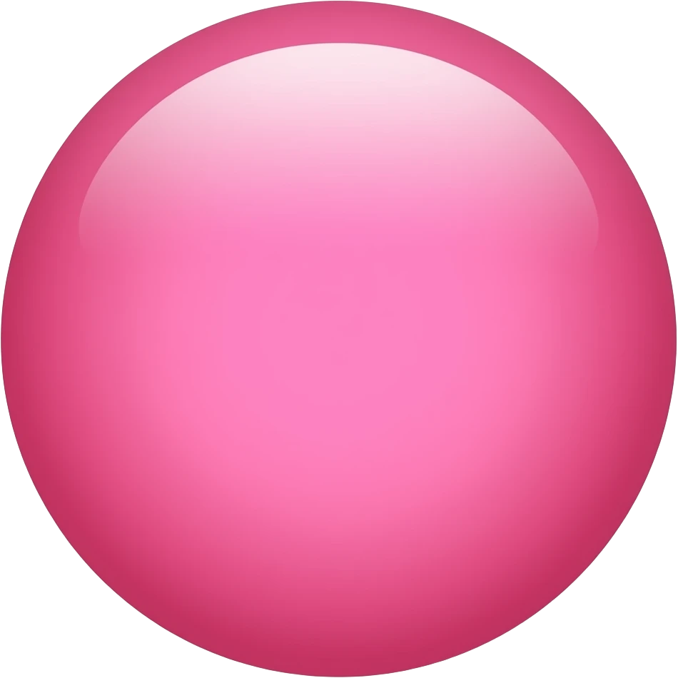 Pink circle emoji