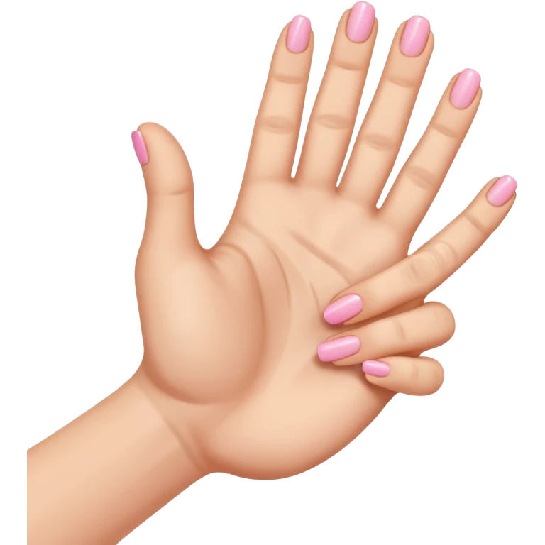 Pinky promise emoji