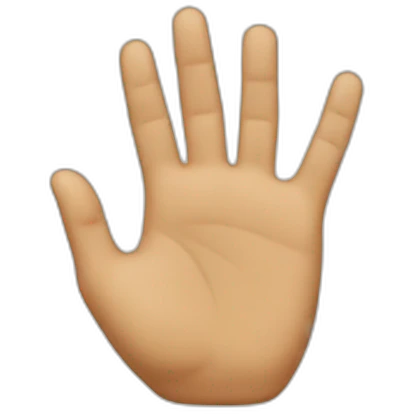 ok sign with no fingers up emoji