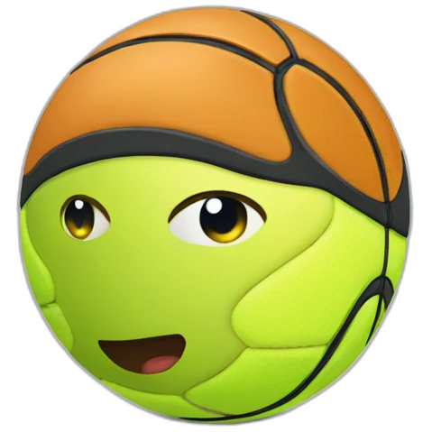 pelota de tenis emoji