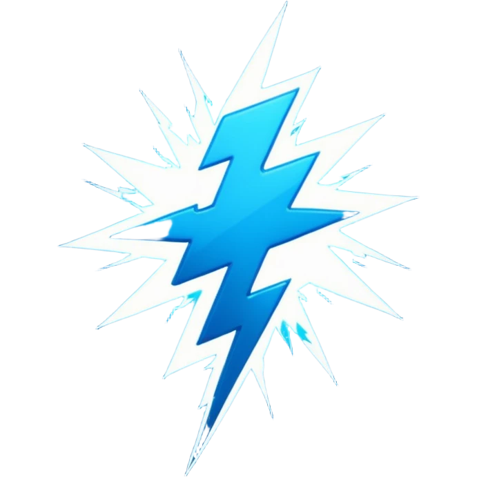 cyberpunk lightning emoji