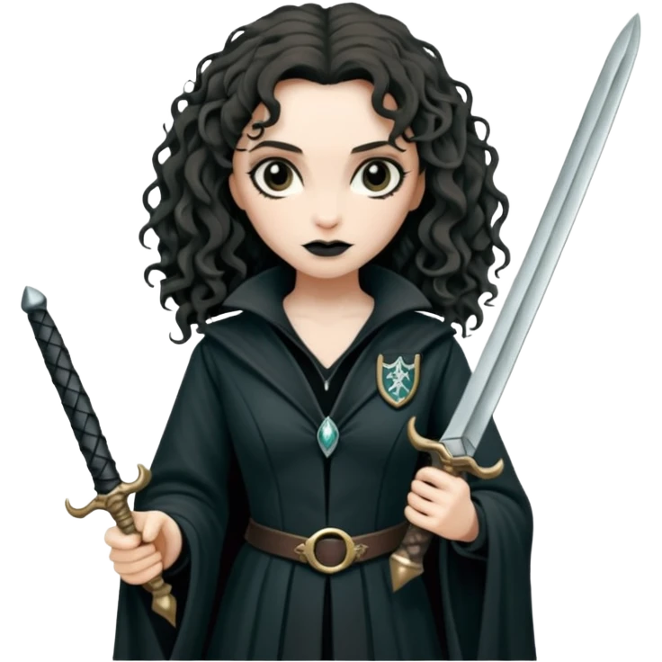 Bellatrix lestrange dagger Emoji Hogwarts  emoji