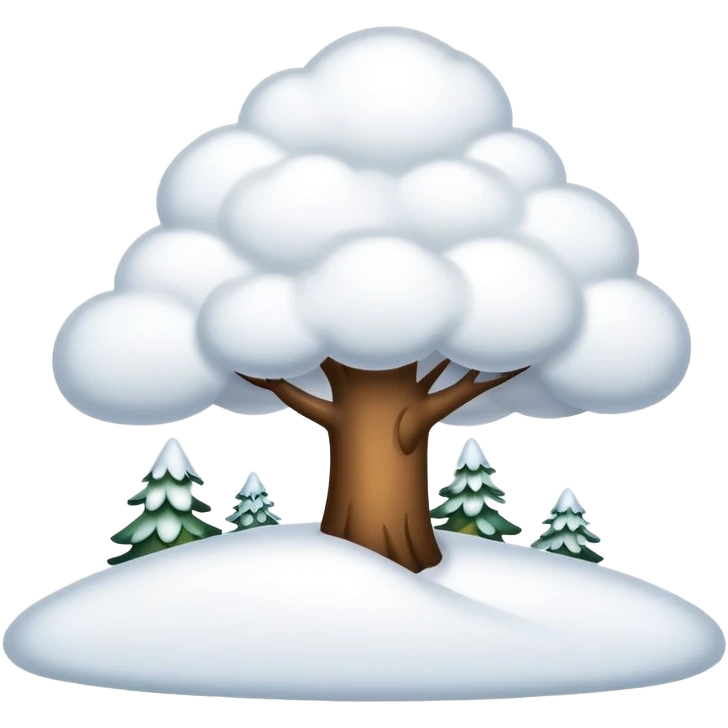 Snowfall emoji