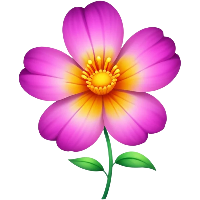 beautiful flower emoji