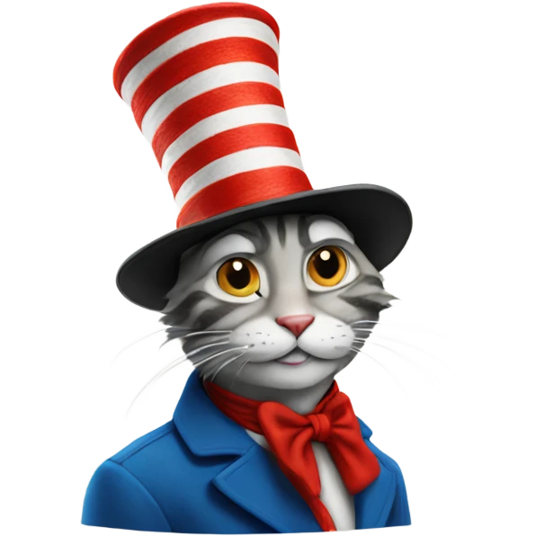 Cat in the hat emoji