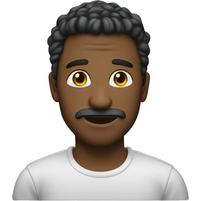 Грустный, но задумчивый  emoji