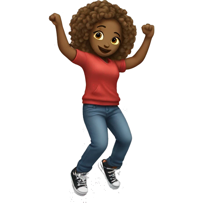 girl dancing hip hop  emoji