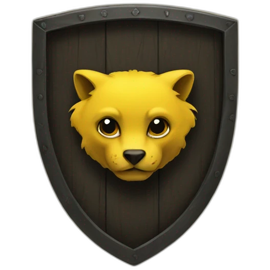 Hufflepuff emblem emoji
