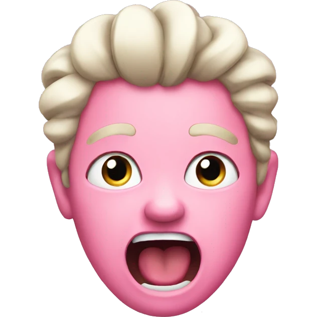 pink cursing emoji emoji