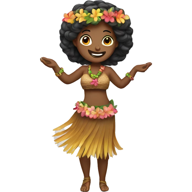 Hula Dancer emoji