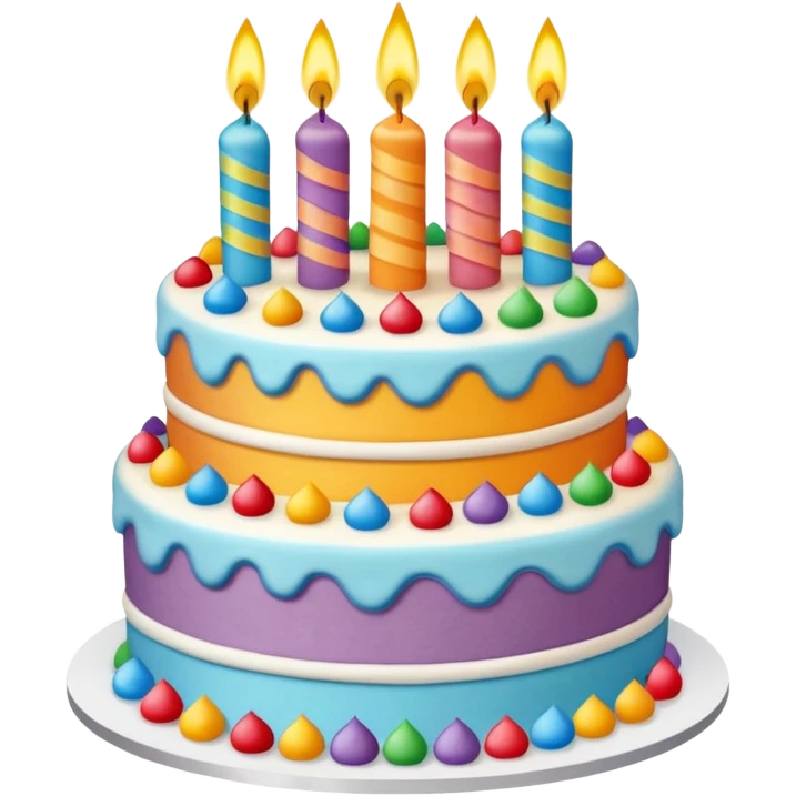 BOLO DE ANIVERSARIO emoji