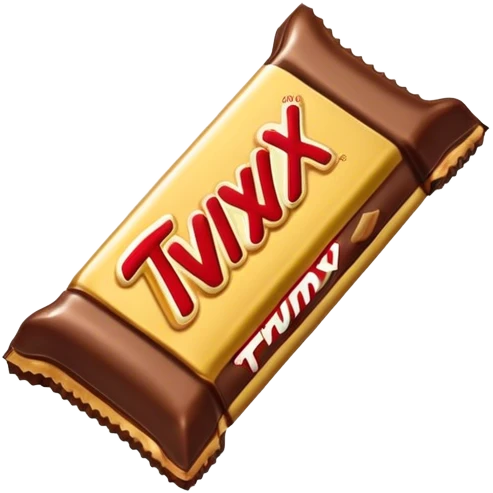 twix candy bar emoji