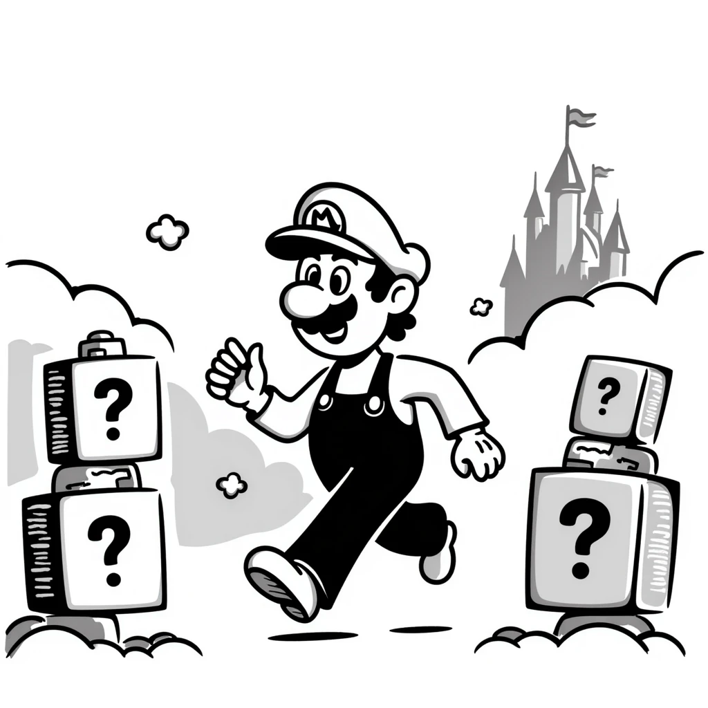 mario retro world emoji