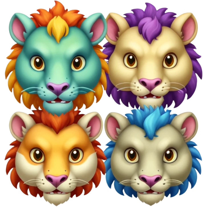 CHIMERA con 3 cabezas emoji