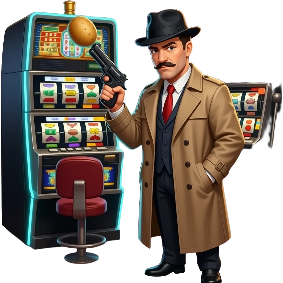 Potato guns gambling slots gangster emoji