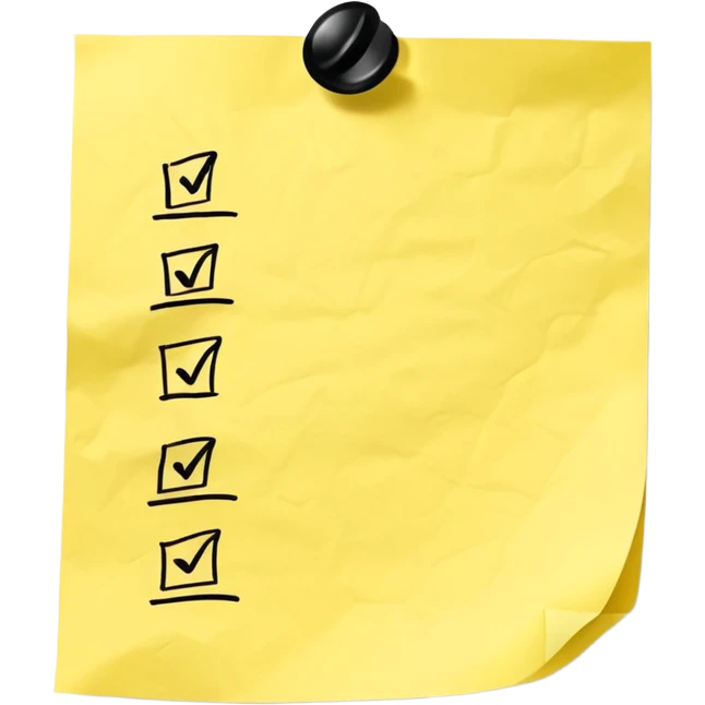 to do list emoji