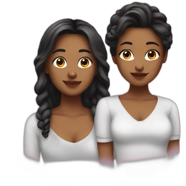 Steliana and Kristiana emoji