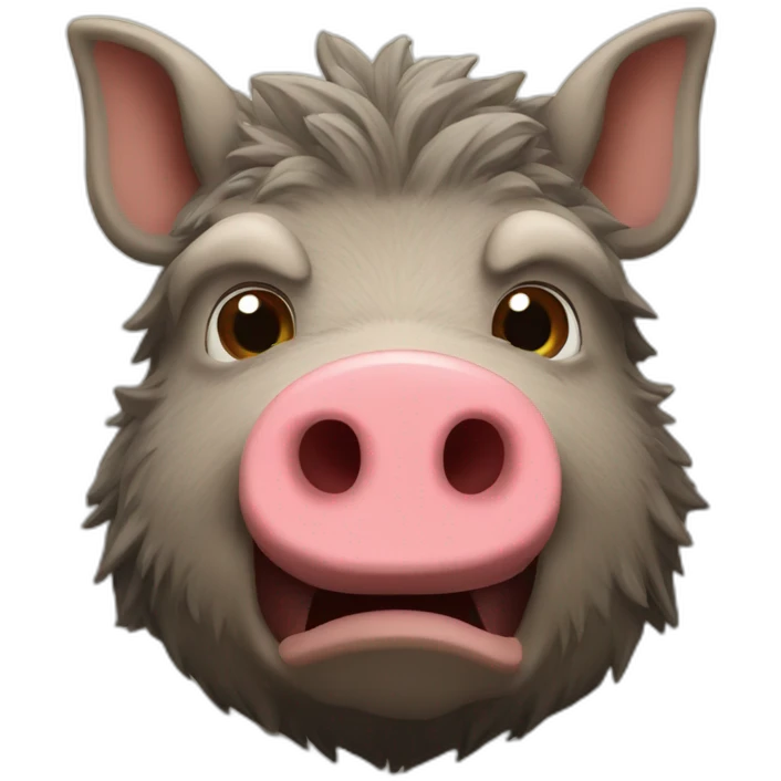 boar elederly emoji