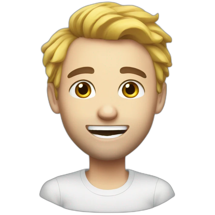 Squeezie the french youtuber emoji