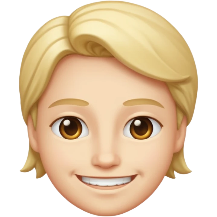 Smug smiley emoji