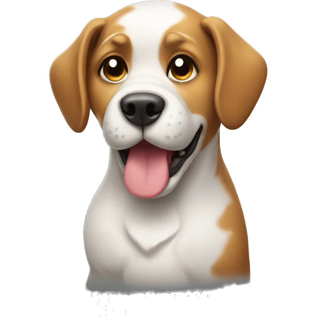 Dog with a ball emoji