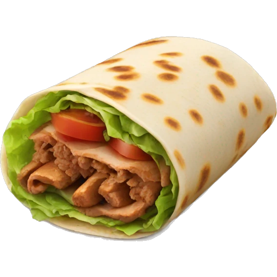 doner wrap emoji