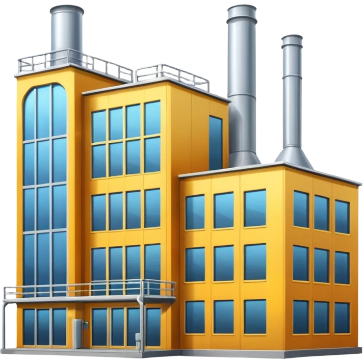 Alcohol factory building emoji