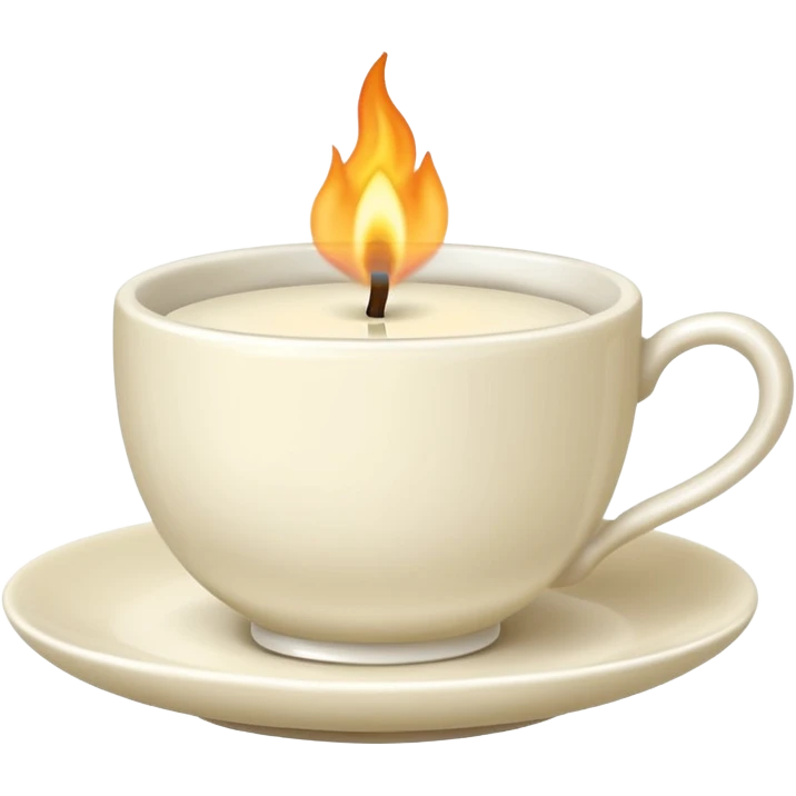 stylishteacup candle emoji