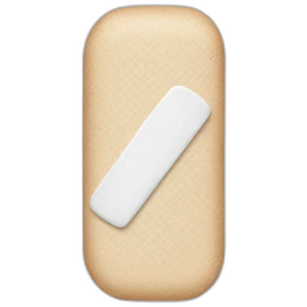 White Band-aid  emoji