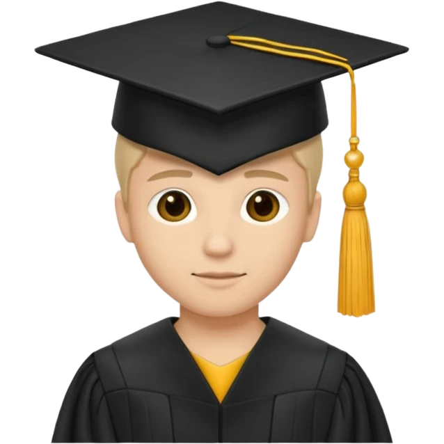 Graduation Cap emoji