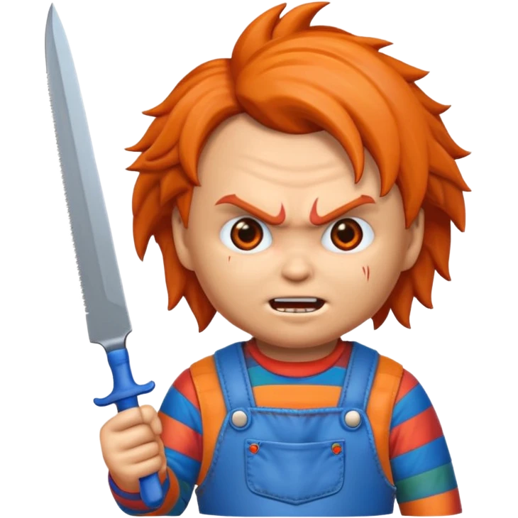 Un emojin de chuky emoji