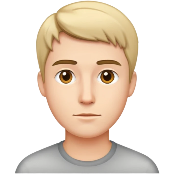Straight man emoji