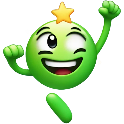 Germ dabbing  emoji