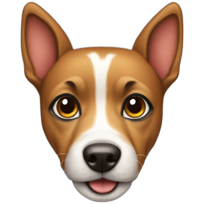 Merry Christmas dog emoji