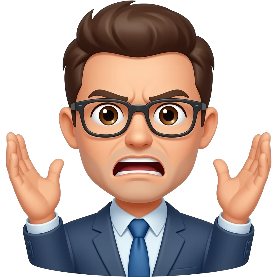 Stupid work issues emoji