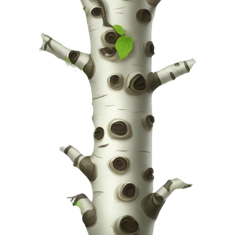 birch tree emoji