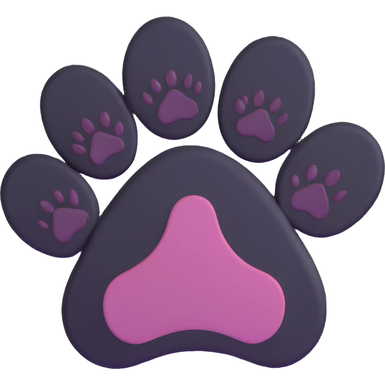 puppy paw emoji