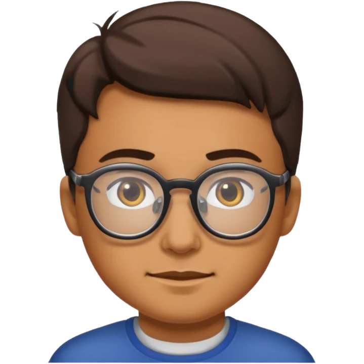 Glasses-Wearing Heroe emoji