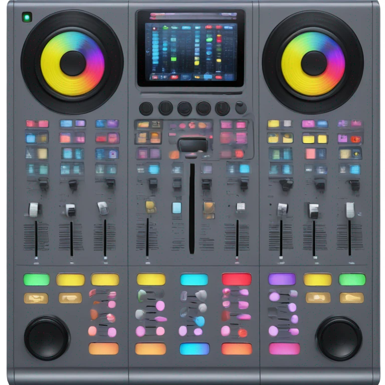 Consola DJ emoji