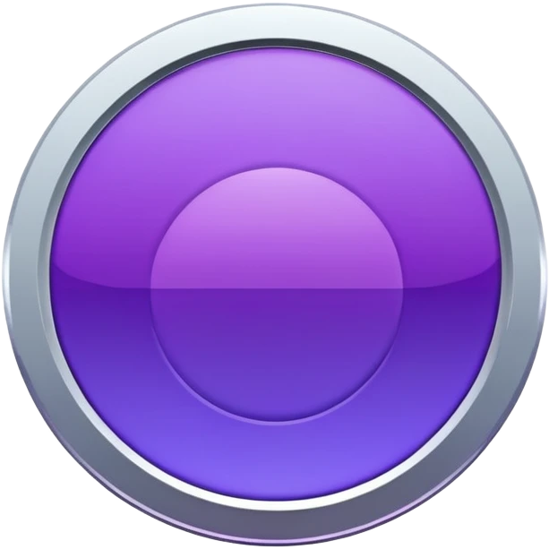 Purple modern Gradient coin 3d rotate emoji
