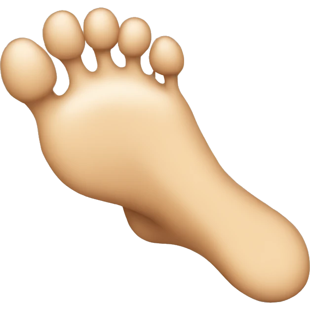 Foot emoji