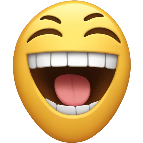 Laughing  emoji