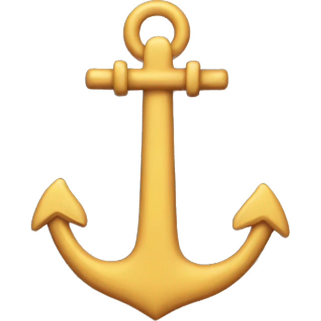 Hope anchor emoji