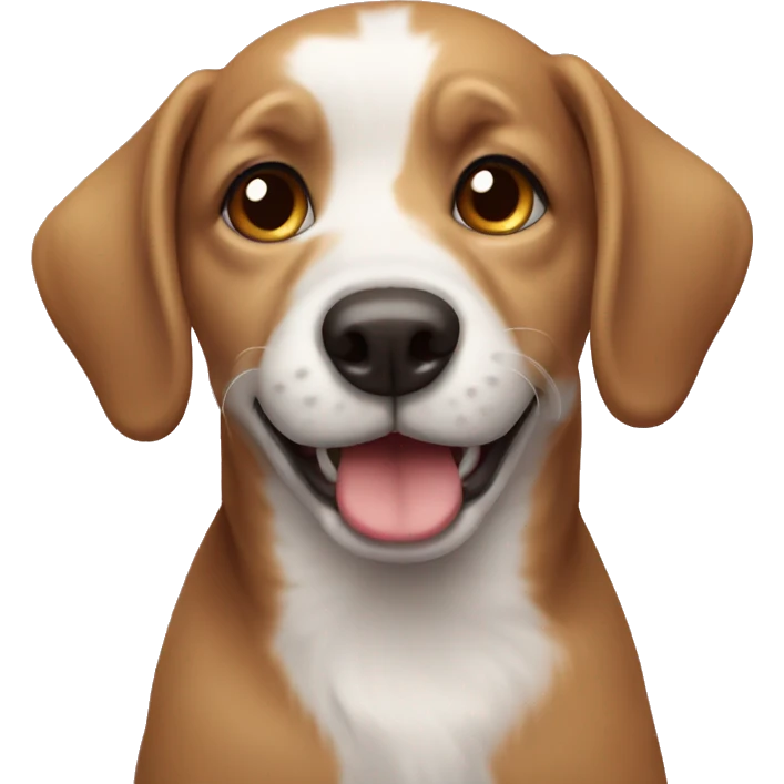 Happy birthday dog emoji