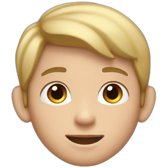 Boy with airpods pro in his ears  emoji