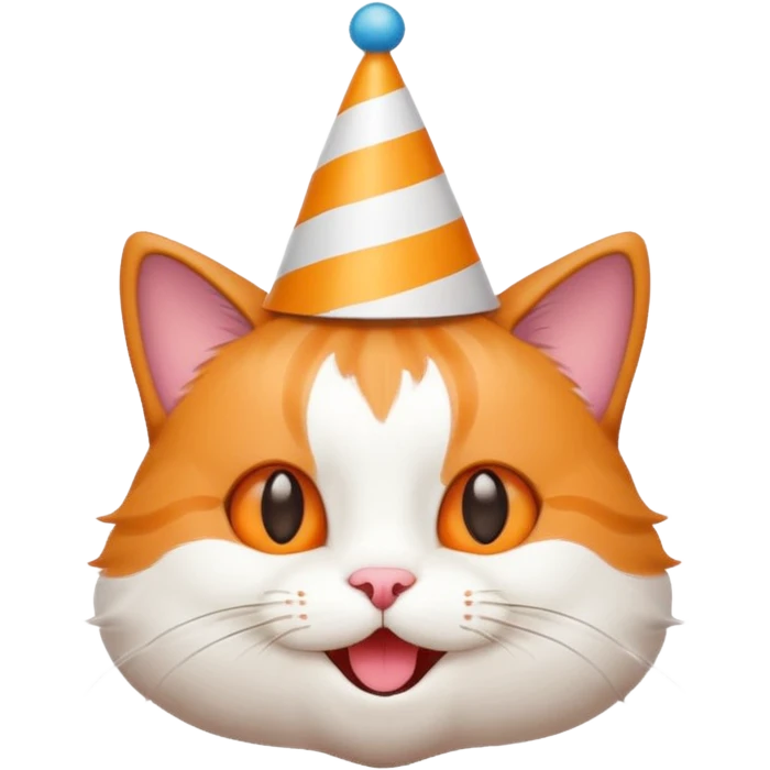 happy birthday cat emoji
