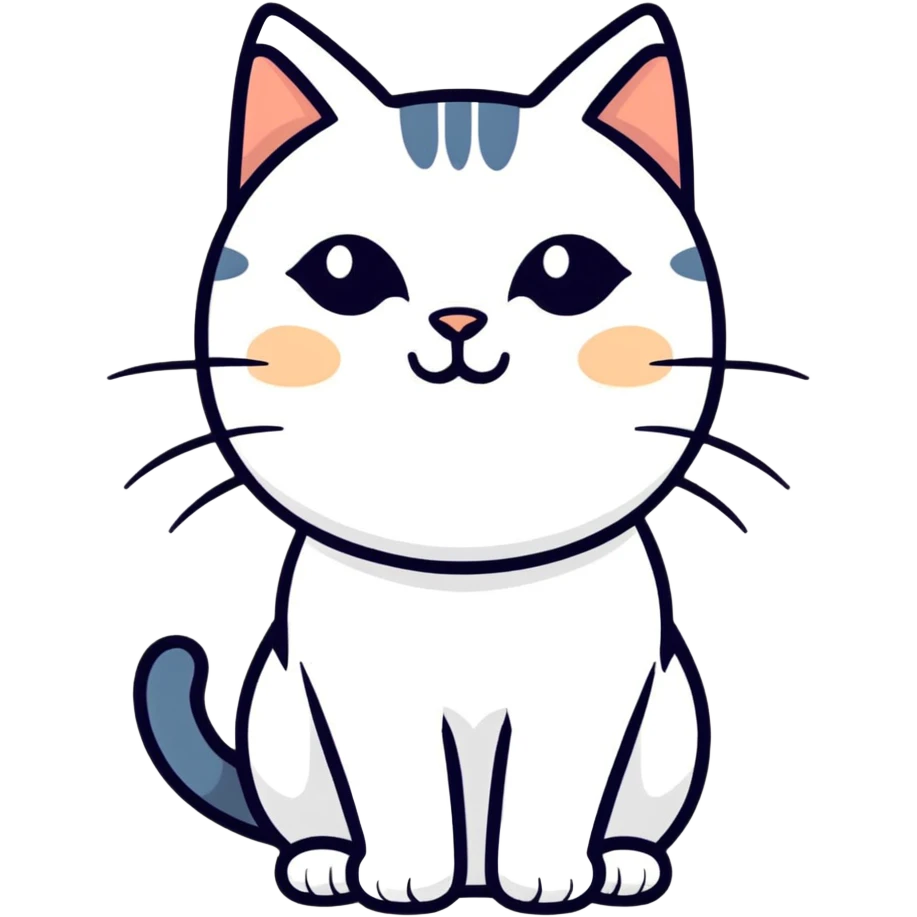 a cat emoji