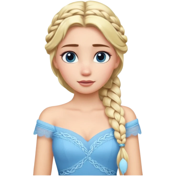 elsa Princess emoji