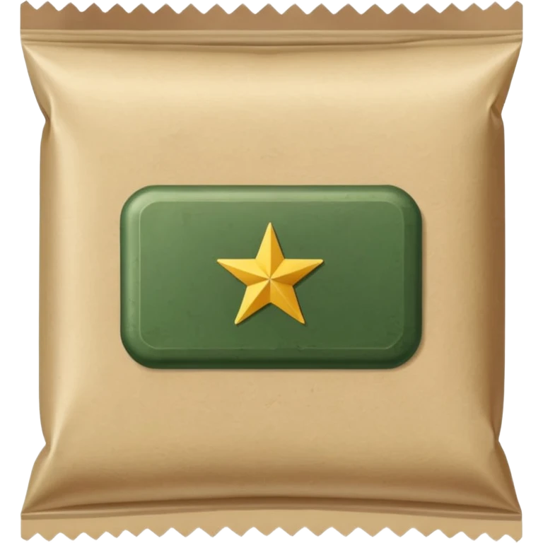 military daily rations green color emoji